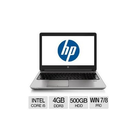 HP ProBook 650 G1 Intel Core i5 4GB Memory 500GB HDD 15.6" Notebook Windows 7 Professional / Windows 8 Pro 64-bit - F2R7