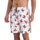 thumbnail image 2 of Balery Cartoon Lobsters Traje de Baño Estilo Hawaiano para Hombre, Shorts de Secado Rápido con Bolsillos-Medium, 2 of 6