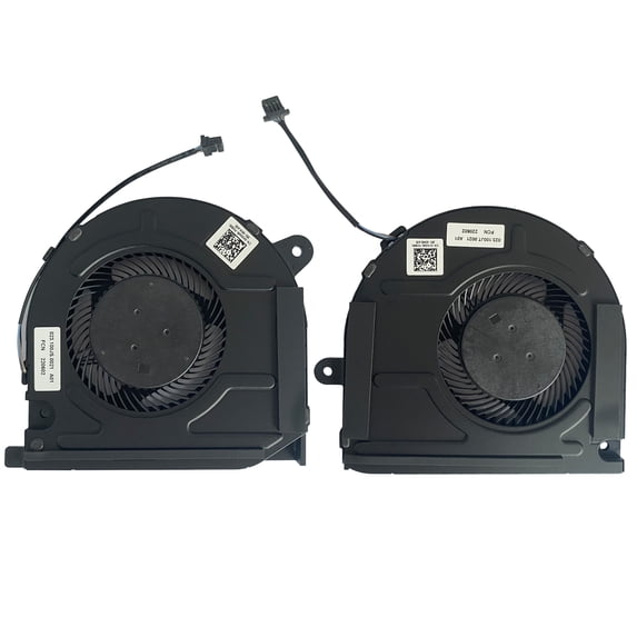 QUETTERLEE Replacement New Laptop CPU + GPU Cooling Fan for Dell Vostro 7500 7501 Inspiron 7500 7501 Series 0KGH4R 0YND40 DFS150005AA0T FMF3 DFS150705AF0T FMF2 PB7008S05HS2 PB7008S05HN2 DC5V 0.5A Fan