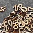 thumbnail image 2 of Domqga 200PCs DIY Log Wood Sheet Children Educational Toy Crafts Decor for 0-9 Mixed Numbers,Crafts,DIY Decor, 2 of 9