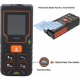 thumbnail image 4 of Laser Distance Meter - Handheld LCD Display Laser Rangefinder Infrared Rangefinder with Double Bubble HD100, 4 of 5