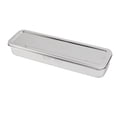 thumbnail image 1 of Cutlery Tray Holder, Stainless Steel Rose Gold Color Kitchen Chopstick Spoon Fork Storage Box With Lid Drainer For Kitchen Restaurant Home, 1 of 8
