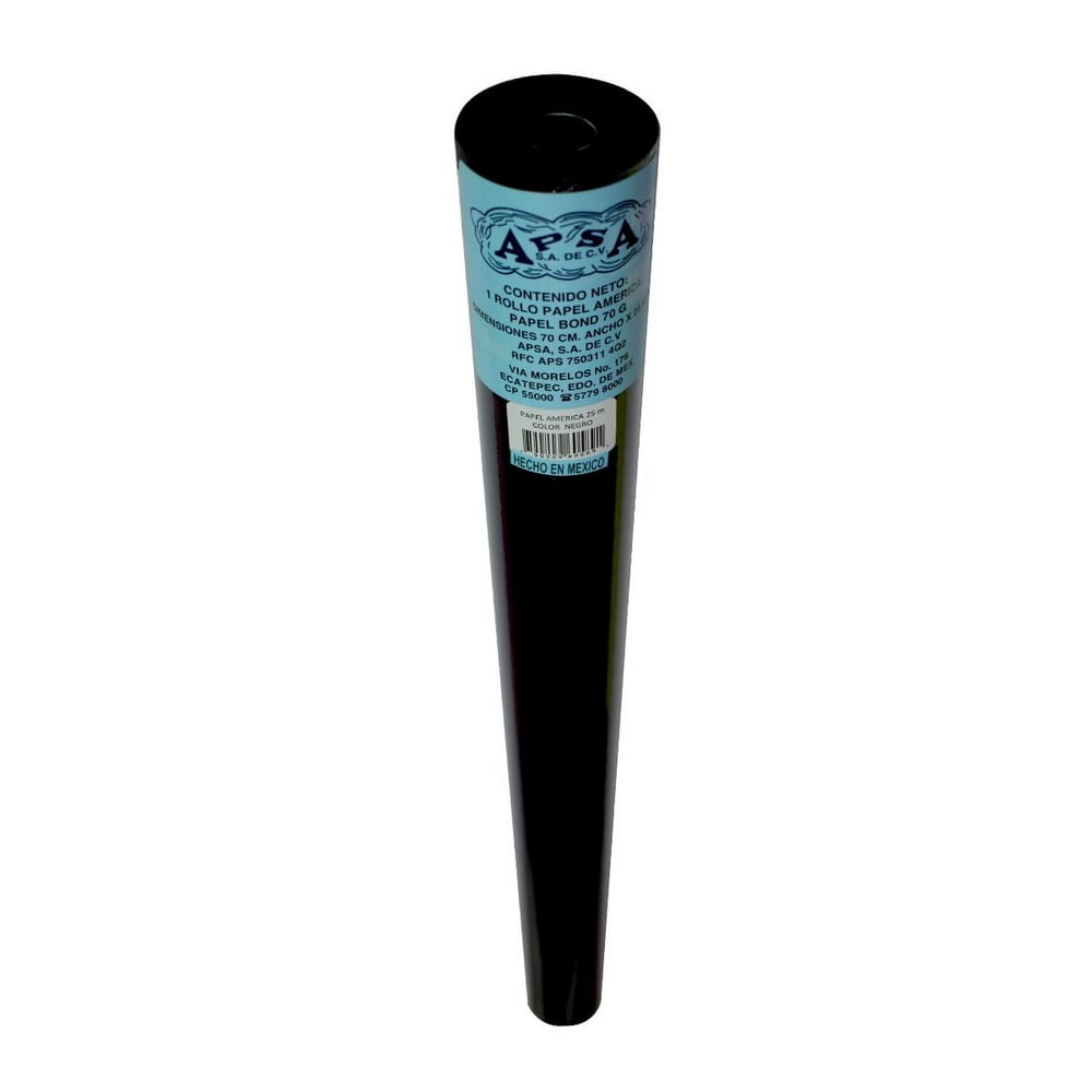 UOffice™ Colored Kraft Paper Roll 25.7" x 82', Black - Walmart.com