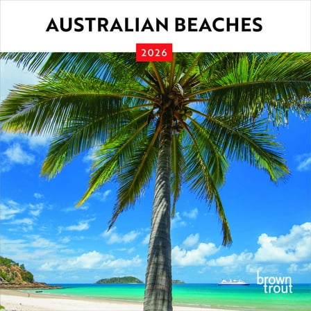 Australian Beaches | 2026 7x14" (Hanging) Mini Wall Calendar | BrownTrout