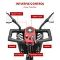 thumbnail image 7 of Foldable 4 Wheel Mobility Scooter for Seniors and Adults with Swivel Seat, Removable Basket, Heavy Duty Frame, Long Range Battery, Red, 7 of 7