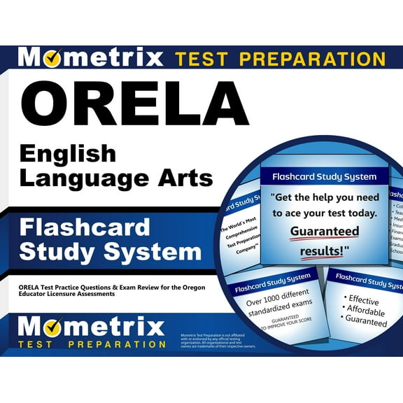 Orela English Language Arts Flashcard Study System : Orela Test Practice Questions & Exam Review for the Oregon Educator Licensure Assessments (Cards)
