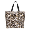 thumbnail image 1 of Balery Leopard Bolsa Tote Estilo Estético con Cremalleras, Bolsa de Hombro, Bolsa de Compras Grande y Plegable, 1 of 8