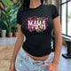 thumbnail image 3 of Playera Blusa Mama Mamá Fieramente Increíble – Estilo Animal Print con Actitud Color Negro Talla Chica Marca Emil SaEs, 3 of 4