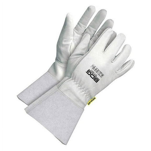 Bdg Cut-Resistant Leather Gloves, Cut Level A4 ,L 1 PR 20-1-1605-L-K