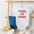 thumbnail image 4 of Born to Hunt Crosshairs Deer Buck Romper Boys or Girls Infant Baby Brisco Brands NB, 4 of 6