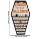 thumbnail image 2 of Calendario de Adviento de Halloween 2024, cuenta regresiva, innovador calendario de cuenta regresiva de madera para Halloween, con diseño de bloques móviles naranja y negro para fiestas y decoración, 2 of 4