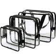 thumbnail image 4 of Panxico Storage Bags,Organization And Storage,PVC Transparent Plastic Cosmetic And Transparent Bag Box Bag Housekeeping & Organizers,Home Decor,Clearance Items, 4 of 9
