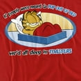 thumbnail image 2 of Garfield T-Shirt Pop Out of Bed Unisex Graphic Tee For Men & Women, 2 of 7