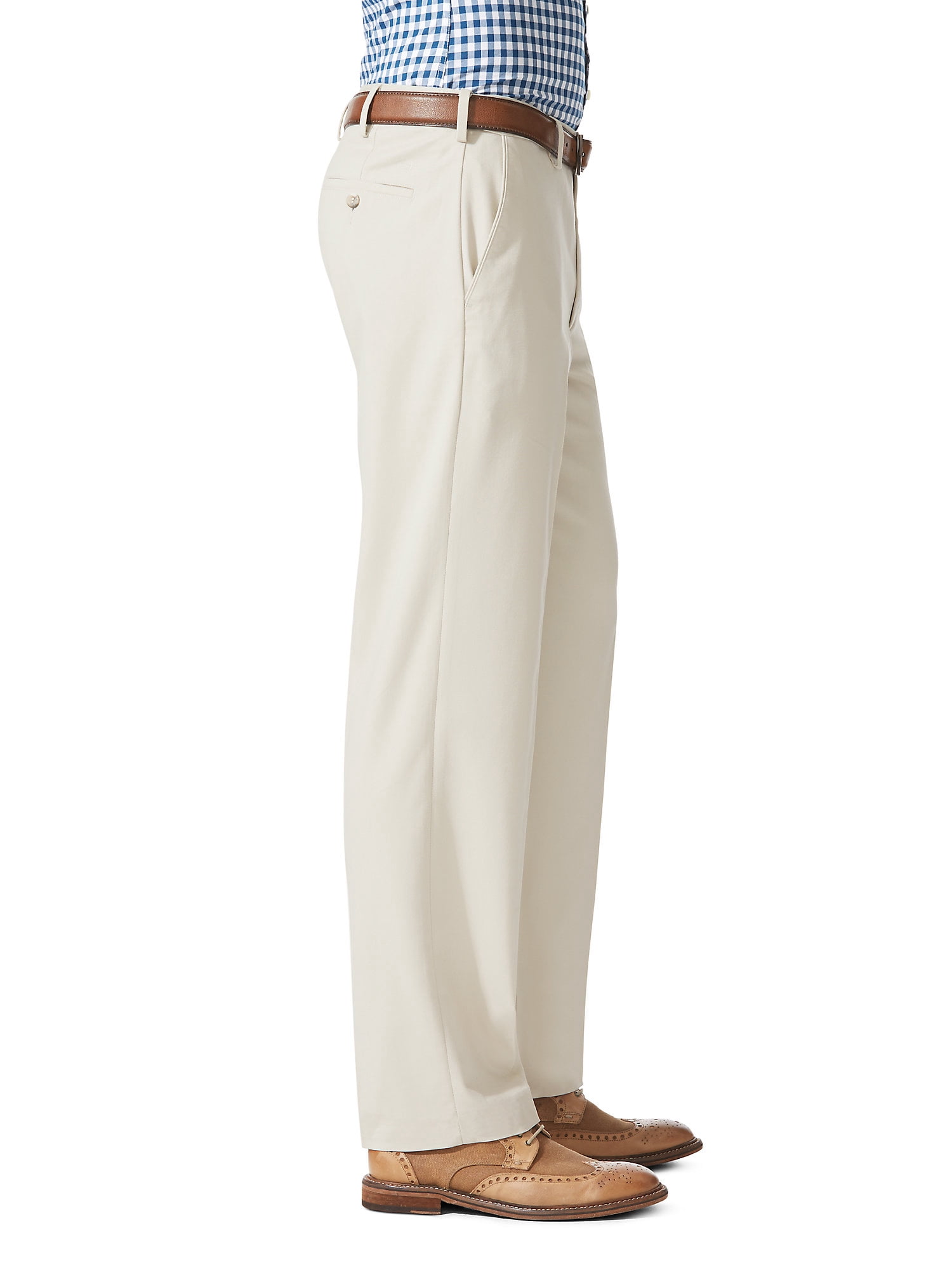 Docker's Men's Relaxed Fit Comfort Khaki Pant