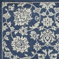 thumbnail image 3 of 2' X 3' Denim Floral Uv Treated Accent Rug, 3 of 4