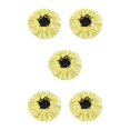 thumbnail image 2 of Transemion Perte d'Humidité des Cheveux Respirante Enfants Bonnet de Cheveux en Satin Jaune 5Set, 2 of 6