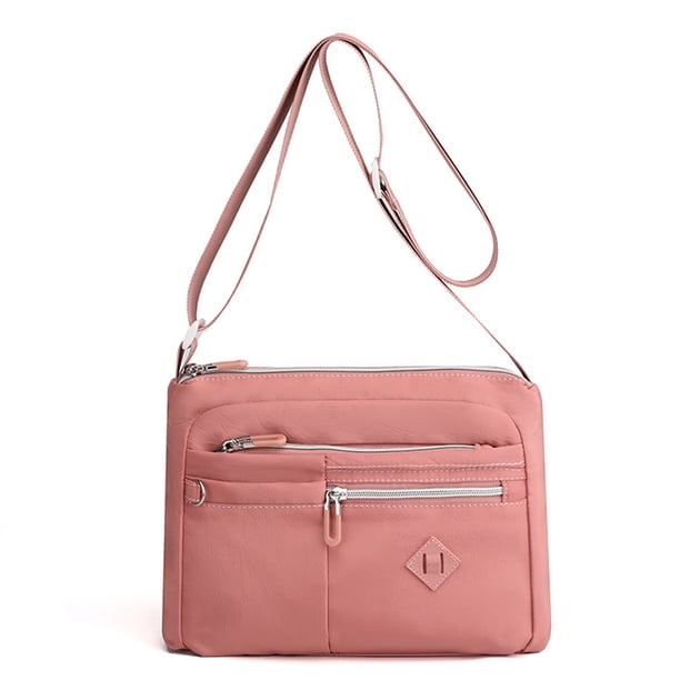 Bolso bandolera para mujer, impermeable, ligero, informal, tipo bandolera, bolso de hombro, bolso escolar