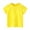 Yellow-11, variant on Owordtank Cotton Basic T Shirts for Toddler Baby Boys Girl Soft Solid Color Short Sleeve Loose Fitted Tee Tops
