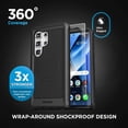 thumbnail image 4 of Funda de cinturón compatible con Falcon para Samsung Galaxy S25 Ultra, 4 of 9