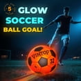 thumbnail image 4 of WIDELAND Light Up Soccer Ball - Glow in The Dark LED Soccer Balls Size 5 with Pre-Installed Batteries, Indoor Outdoor Night Sports Toys, Perfect Soccer Gifts for Boys Teens Kids Ages 8-12+, 4 of 7