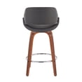 thumbnail image 6 of LumiSource Fabrico Fixed-Height Counter Stool - Set of 2, 6 of 9