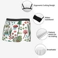 thumbnail image 5 of Wukai Frog and Forest Plants Print Men’s Underwear Breathable Boxer Briefs,&nbsp;Moisture Wicking & Breathable-X-Large, 5 of 7