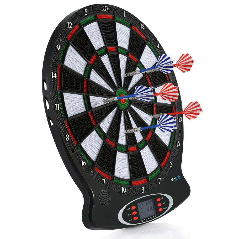 Magnetic Beginners Dartboard Complete Set With 6 Darts Party Game Adults Or Kids 