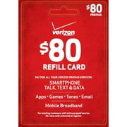 Verizon $80 Prepaid Card