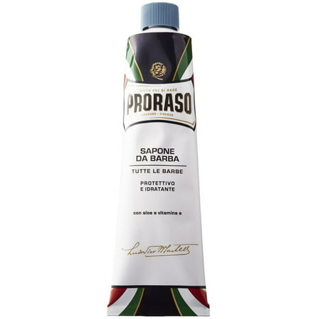 Proraso Men's Protective and Moisturizing Shaving Cream with Aloe & Vitamin E, 5.07
