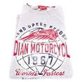 thumbnail image 4 of Indian Motorcycle New OEM Men's World Cotton T-Shirt Grey Large 286794806, 4 of 4