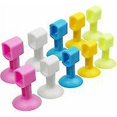 thumbnail image 2 of SHAR Silicone Door Stopper - Set of 10, Wall Door Handle Protector, 2 of 5