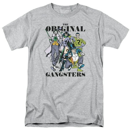 - DC Comics Batman Villains The Original Gangsters 1980s Adult T-Shirt Tee