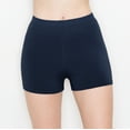 thumbnail image 2 of ALWAYS Women's 1" Waistband Yoga Lounge Shorts Navy M, 2 of 7