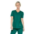 thumbnail image 6 of Landau Essentials Tailored Fit 4-Pocket V-Neck Scrub Top for Women 8111, 6 of 8