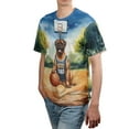 thumbnail image 4 of Happy Father's Day Bullmastiff Playing Basketball with Best Dad Jersey All Over Print 3D Shirt Unisex Merch Dog Lover - 13006, 4 of 6