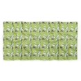 thumbnail image 5 of Bimba Green Whale Ocean Pure Silk Printed Head Bandanas Summer Neck Wrap Scarf 40 x 40 Inches, 5 of 6