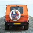 thumbnail image 6 of United States 250th Anniversary Spare Tire Cover, Eagle & Liberty - USA Patriotic Wheel Protectors Universal Wheel Covers for Travel Trailer Camper Rv SUV Truck, 6 of 10