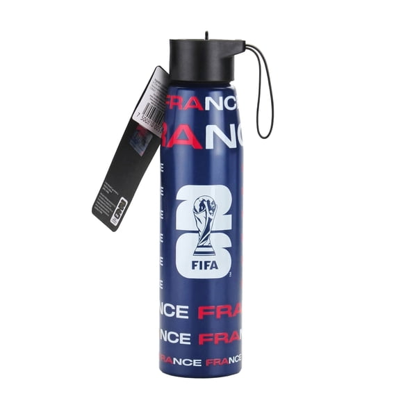 Termo de Acero Inoxidable FIFA Azul Con Estampado de Francia