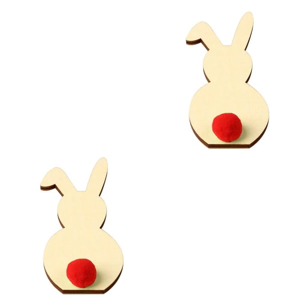Advancent Paquete de 5 rebanadas de de conejo lindas decoraciones de Pascua estilo Simple Scrapbooking manualidades regalos de aniversario Type3 NO3 Advancent CBP191368
