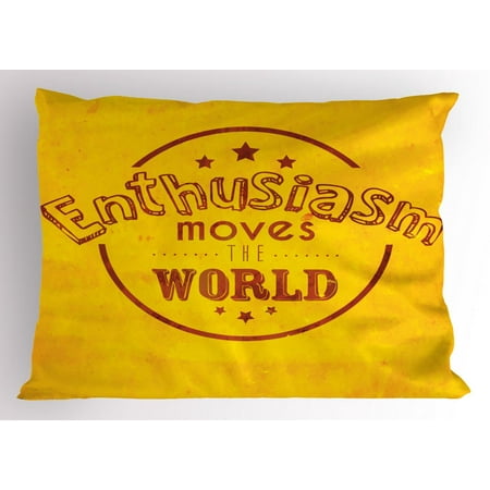 motivational pillow sham inspirational