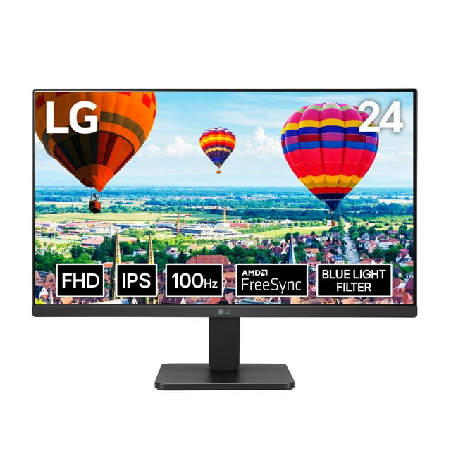 Monitor LG OLKIEQZ 24MR41A de 23,8 pulgadas, Full HD, IPS, 100 Hz, FreeSync