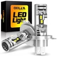 thumbnail image 1 of Bombilla LED OXILAM 2025 H4 9003 6500 K 26000 LM 700% más brillante, 1 of 9