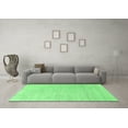 thumbnail image 3 of Ahgly Company Indoor Rectangle Solid Emerald Green Modern Area Rugs, 7' x 9', 3 of 4