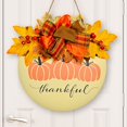 thumbnail image 4 of Veeogra Big Sale,Autumn Decor,Fall Door Decor,Fall Thanksgiving Welcome Door Sign Autumn Front Door Porch Decor Fall Wooden Hanging Decor,Clearance, 4 of 8