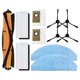 thumbnail image 2 of Mop Cloth Sweeping Robot Mop Cloth Sweeping Robot Replacement Cloths Mopping Pads Replacement Roller Brush for Lydsto G2, 2 of 4