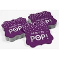 thumbnail image 4 of Inkdotpot Pack Of 50 Real Silver Foil Bracket Shape Paper Tags Ready To Pop Baby Shower Favor Hang Tags, 4 of 7