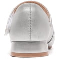 thumbnail image 4 of kkdom Girls Mary Jane Dress Shoes Ballet Flats for Girl Wedding Party School Shoes Silver Size 4 Big Kid, 4 of 6