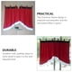 thumbnail image 4 of Cortinas de la ventana de Navidad Drandas de Navidad para la sala de estar dormitorio cocina, 4 of 6