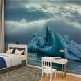 thumbnail image 2 of Peel and Stick Wallpaper Arctic spring south Spitsbergen Modern Art Wall Mural Decor Self Adhesive and Removable 100in x 144in, 2 of 8