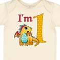 thumbnail image 4 of Inktastic Gold and Red Baby Dragon First Birthday Boys or Girls Baby Bodysuit, 4 of 5